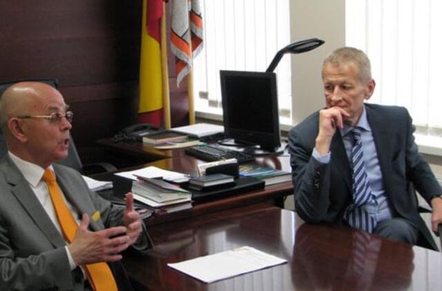 Kuršių nerijos problemos išdėstytos ministrui