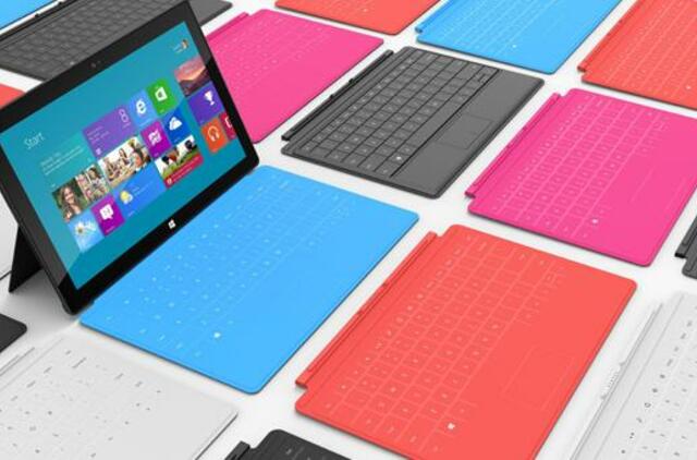 "Microsoft" pristatė savo planšetinį kompiuterį "Surface"