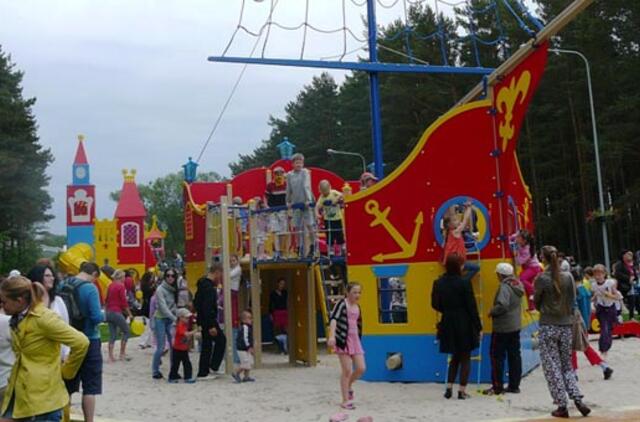 Palanga šeštadienį atidarė Vaikų parką