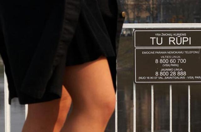 Prieš savęs naikinimo epidemiją vaistų kol kas nėra