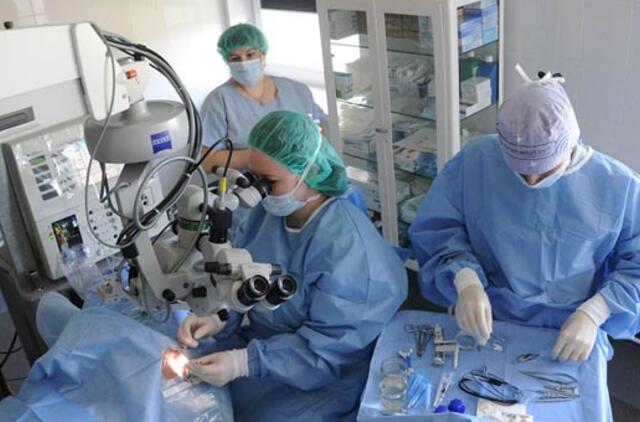 Regėjimo šviesą grąžina ankstyva diagnostika ir operacijos