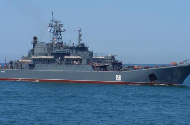 Rusija siunčia karinius laivus į Siriją