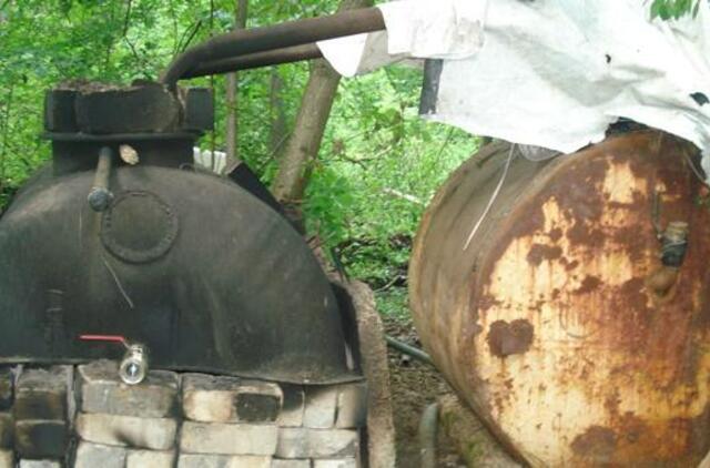 Šilutės rajone pareigūnai aptiko bravorą