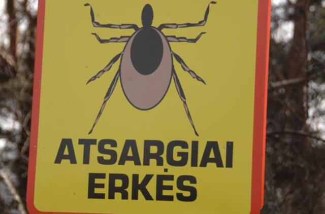 Apsidraudusių nuo erkinio encefalito daugėja, tačiau ligos atvejų užfiksuojama dar daugiau