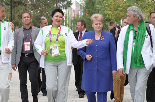 Dalia Grybauskaitė: pirmasis olimpinis startas - gera pradžia