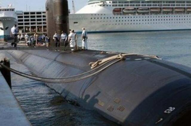 Gaisras atominiame povandeniniame laive – būdas anksčiau baigti darbą