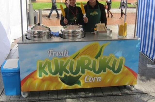 Įmonei laikinai uždrausta prekiauti kukurūzais Palangoje