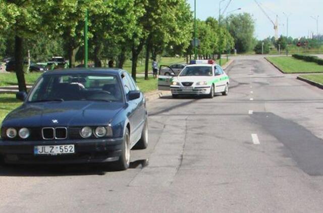 Insulto ištiktas vairuotojas vinguriavo miesto gatvėmis