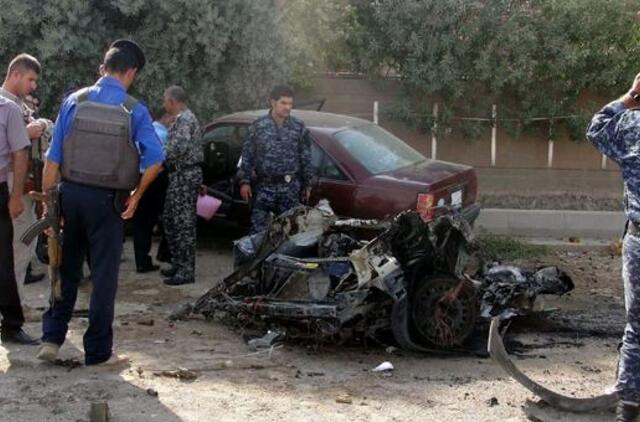 Irake teroro aktų aukomis tapo 82 žmonės