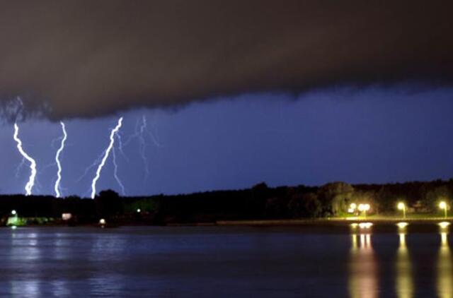 Kaip saugotis nuo žaibo