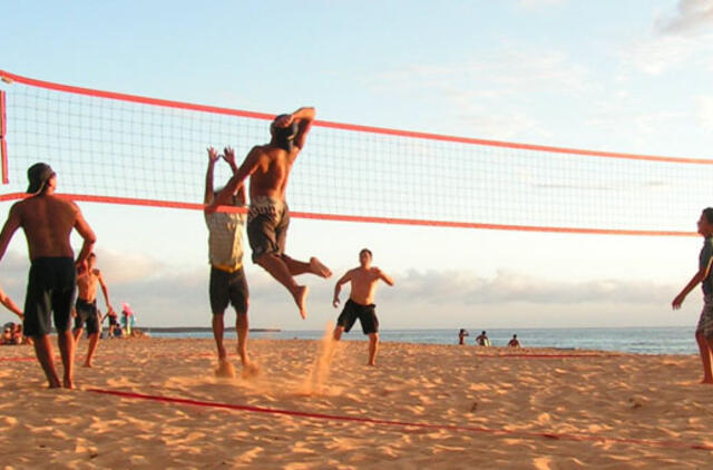 Klaipėdiečiai susikaus paplūdimio tinklinio aikštelėje