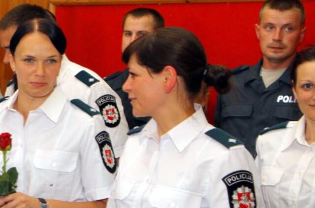 Klaipėdos policijos gretose - nauji pareigūnai