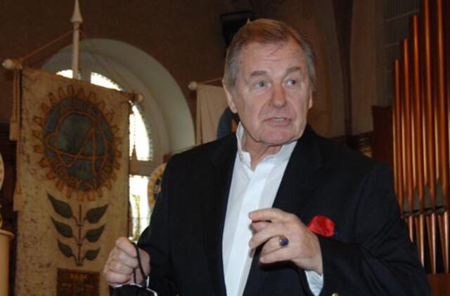 Prezidentė pasveikino operos solistą Eduardą Kaniavą jubiliejaus proga