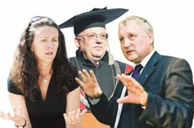 Rektoriai stoja ginti studentų