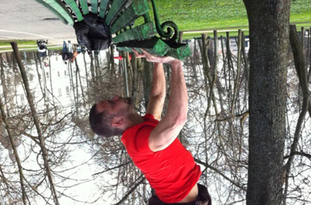 Rimas Valeikis nori paneigti mitą, kad menas ir sportas nedera