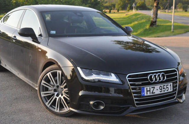 "Audi A7 Sportback": masažas kelyje