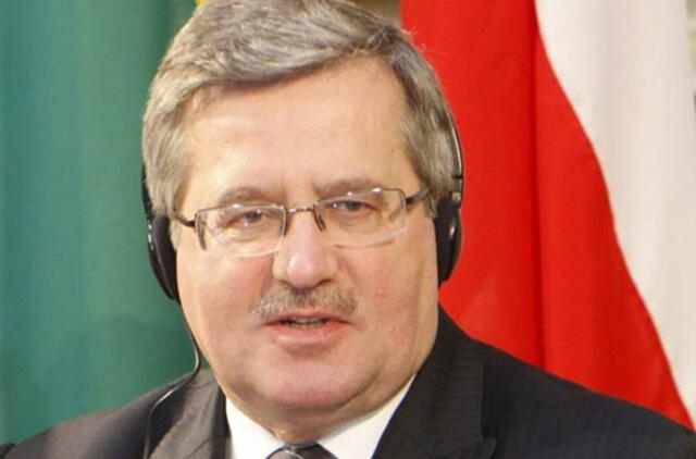 Bronislovas Komorovskis praverstų ir Lietuvai