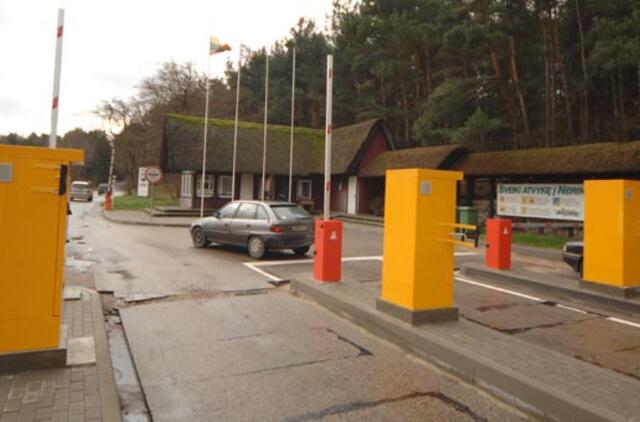 Entrance fee to Lithuanian Curonian Lagoon up