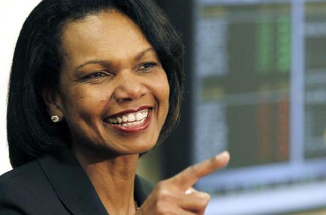 JAV elitinis golfo klubas į savo gretas priėmė buvusią valstybės sekretorę Condoleezzą Rice
