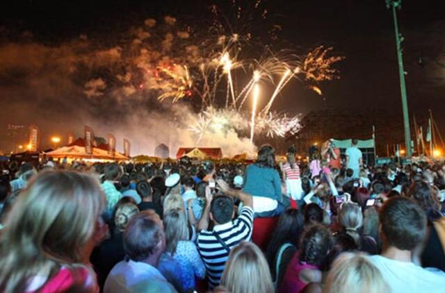 Jūros šventės pajamos ir išlaidos