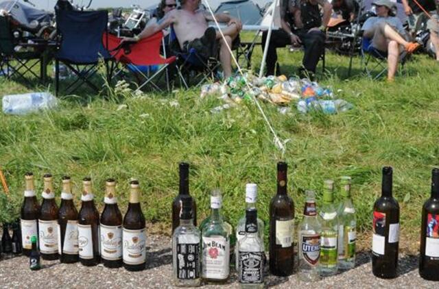 Jūros šventės problemos. Alkoholis