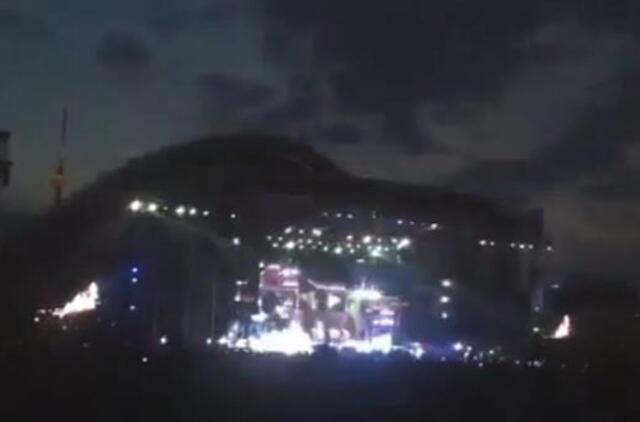 Lady Gaga drebino Vilniaus Vingio parką (video)