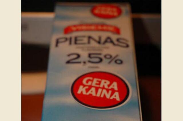 Lietuvoje pigiausi Baltijos šalyse pieno produktai ir šokoladas