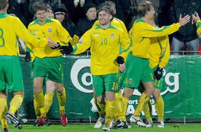 Lietuvos futbolo rinktinėje - 19 "legionierių"
