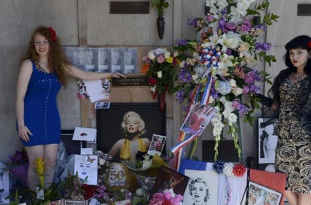 Marilyn Monroe gerbėjai paminėjo 50-ąsias aktorės mirties metines