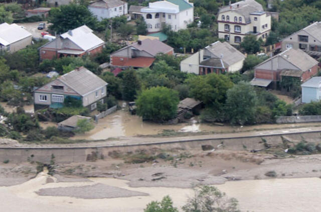 Per potvynį Rusijos pietuose žuvo keturi žmonės