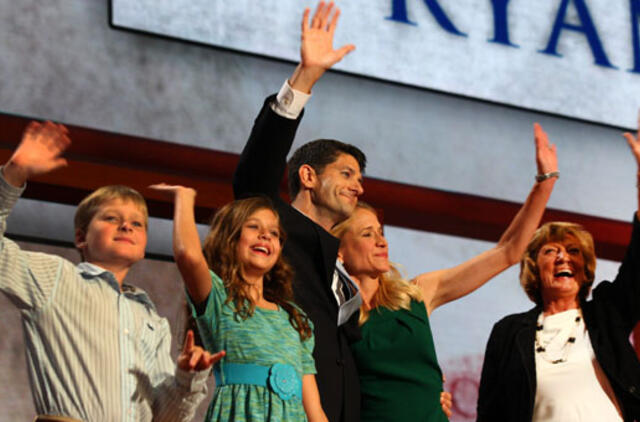 Respublikonų kandidatas į viceprezidentus P. Rajanas žada radikalius pokyčius JAV