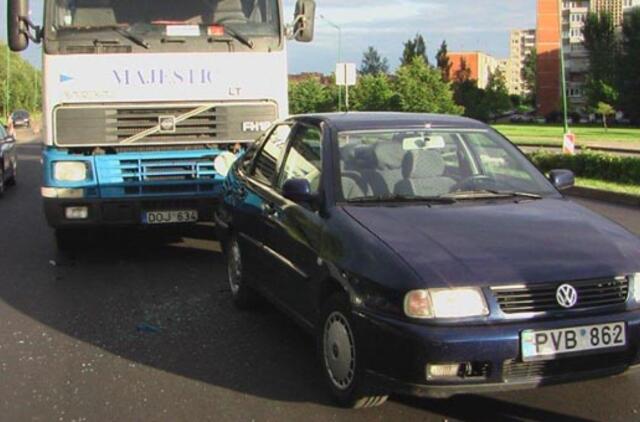 Veteranas vėl padarė avariją girtas