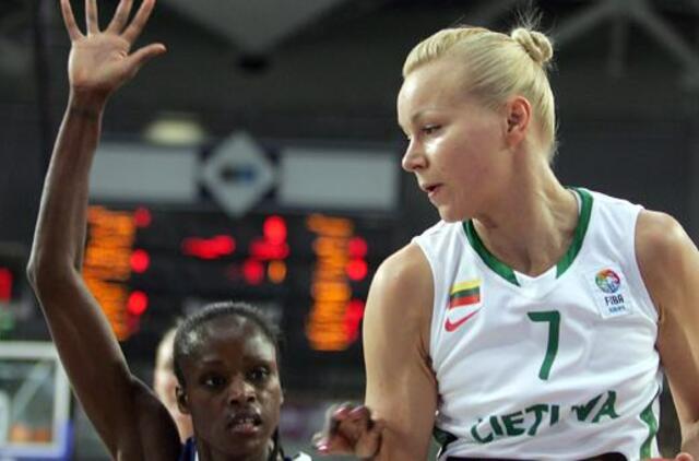 Krepšininkė A. Bimbaitė per dvejas rungtynes Čekijoje pelnė 33 taškus