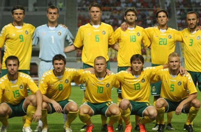 Lietuvos futbolo rinktinė lapkritį žais draugiškas rungtynes su armėnais