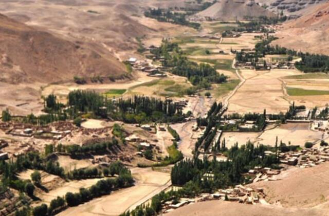 Lietuvos kariai patruliavo Afganistano Goro provincijos Tulak rajone