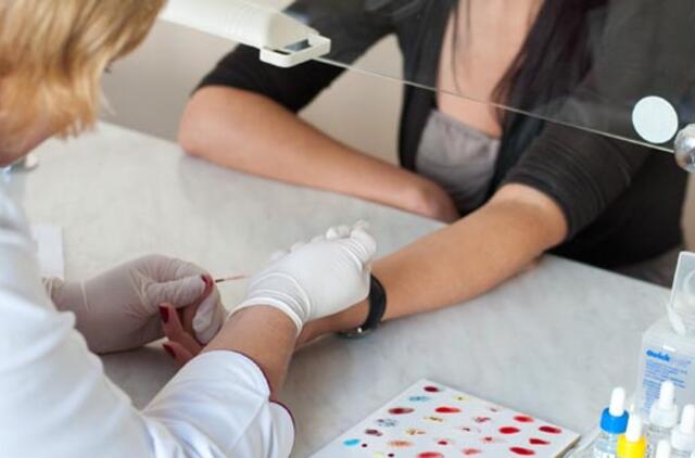 Ligoninėse - ŽIV užkrėstas kraujas