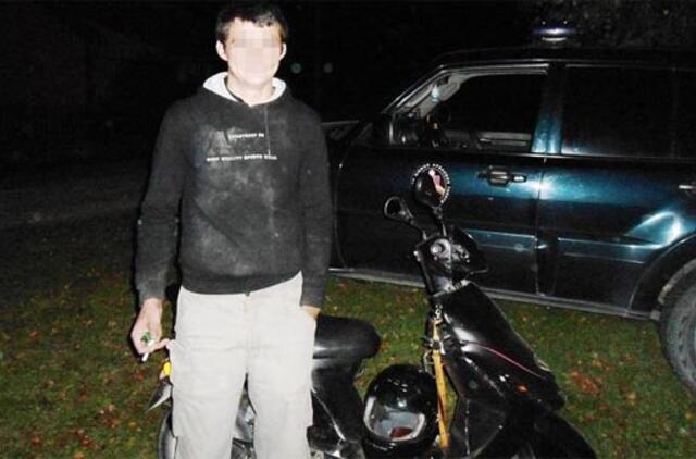 Nuo pasieniečių motoroleriu sprukęs , įtariama, baltarusis nelegalas mėgino apsimesti lietuviu