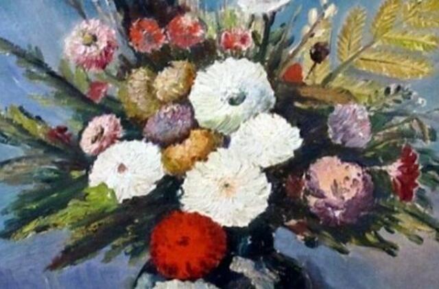 Parodoje - mažai matyti P. Domšaičio natiurmortai