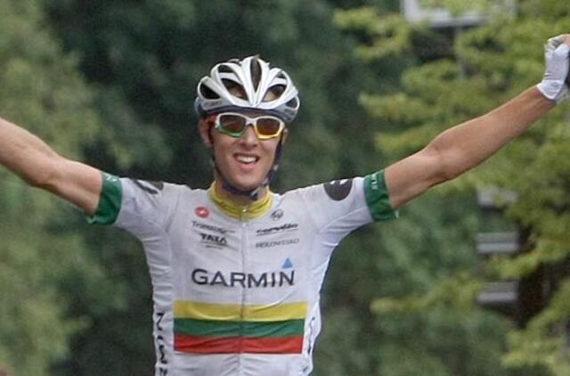 Pasaulio dviračių sporto čempionate - istorinis R. Navardausko pasiekimas