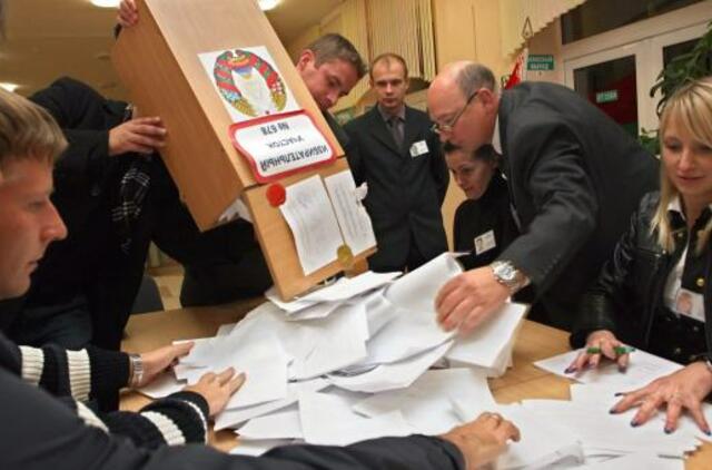 Paskelbti Baltarusijos parlamento rinkimų rezultatai