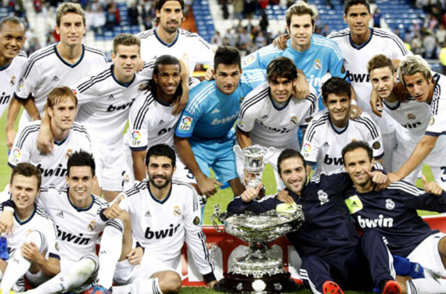 "Real" futbolininkai iškovojo S. Bernabeu taurę