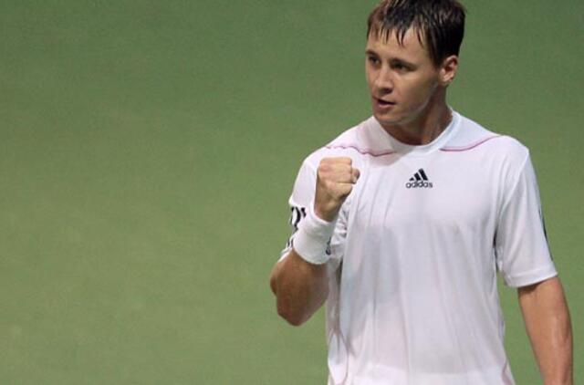 Tenisininkas R. Berankis pasaulio reitinge - 89-as