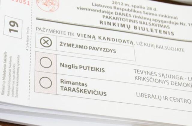 67 vienmandatėse rinkimų apygardose bus kovojama dėl Seimo nario mandato