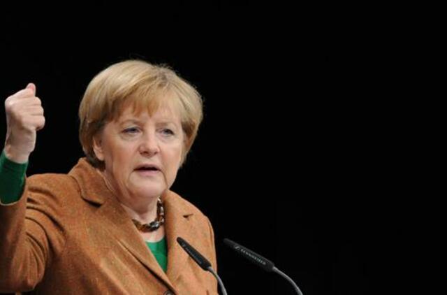 A. Merkel: Graikija turi laikytis susitarimų, tačiau jai turi būti suteikta daugiau progų