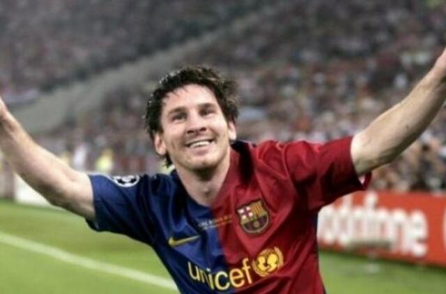 Argentiniečiui L. Mesiui įteiktas "Auksinis batelis"