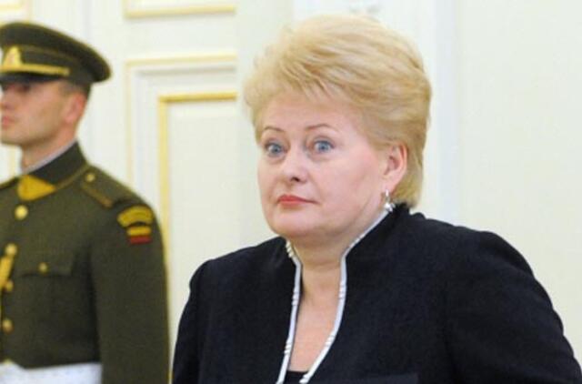 D. Grybauskaitė: antikrizinės priemonės neturi daryti įtakos ES biudžetui