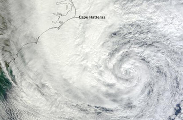 „Frankenštormas“: kodėl uraganas Sandy toks didelis?