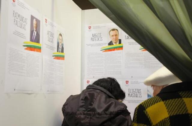 Iki 14 valandos balsavo 18,86 proc. rinkėjų