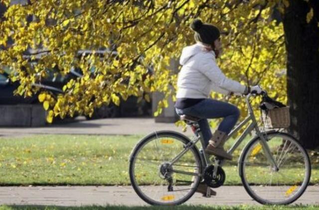 Inžinieriai Nyderlandams siūlo šildomus dviračių takus