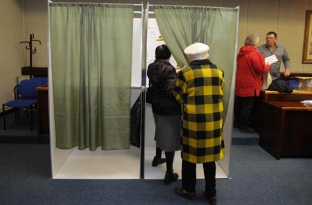 Išankstinis balsavimas Klaipėdoje vyksta ramiai